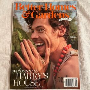 Harry Styles Better Homes & Gardens June 2022
